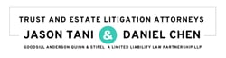 Hawai'i trust and estate litigation attorneys Jason Tani & Daniel Chen